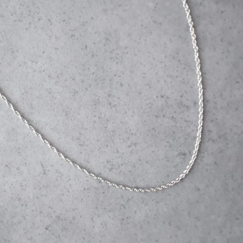 silver925 thin chain necklace | ISRIE