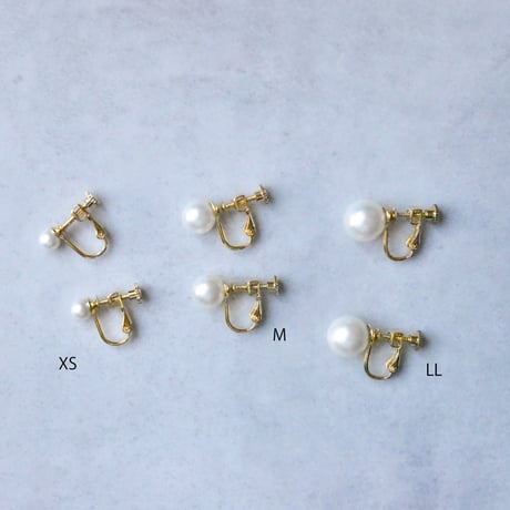 shell pearl earring XS - LL
