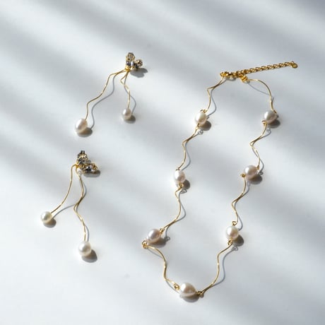 milky cherry necklace