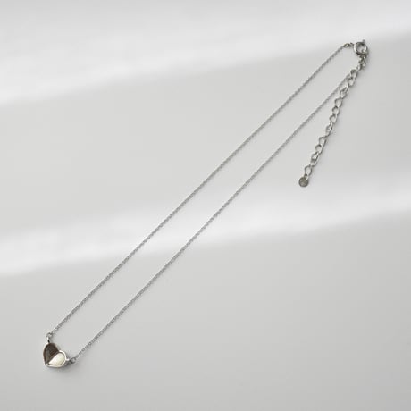half shell heart necklace