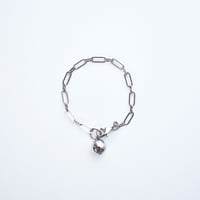 ball × squqre chain bracelet