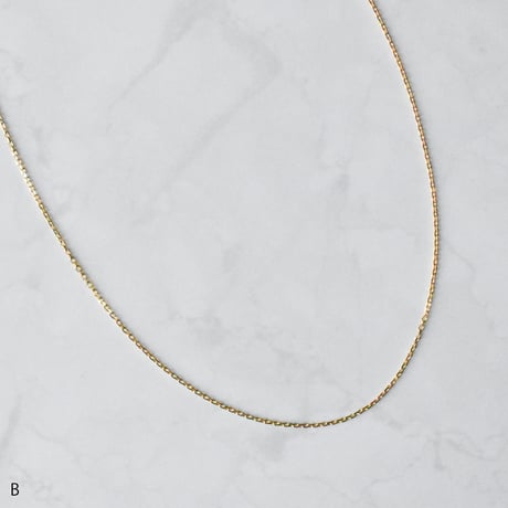 mirror cut necklace