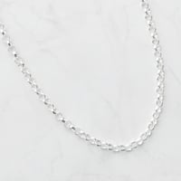 silver925 round chain necklace