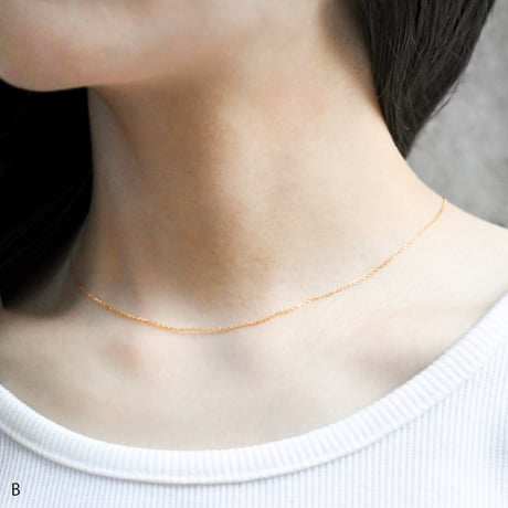 mirror cut necklace