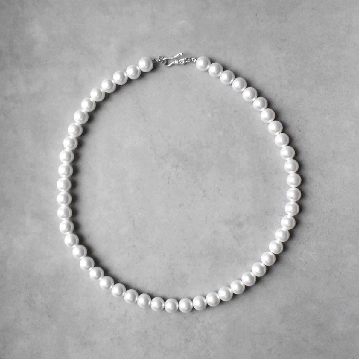 silver925 shell pearl necklace | ISRIE silver925 shell pearl necklace | ISRIE