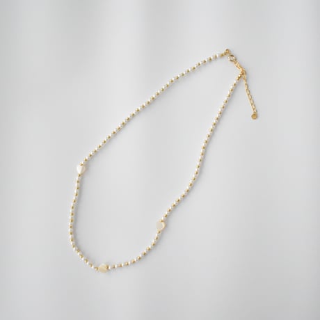 sunlit heart necklace