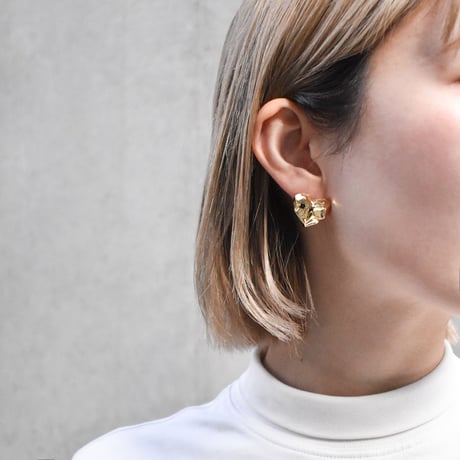 distorted heart pierce / earring