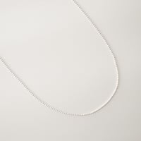 silver925 ball chain necklace