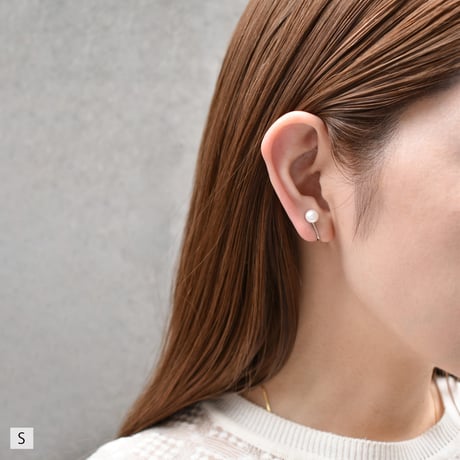 shell pearl earring XS - LL