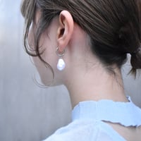 baroque pearl stainless pierce / earring