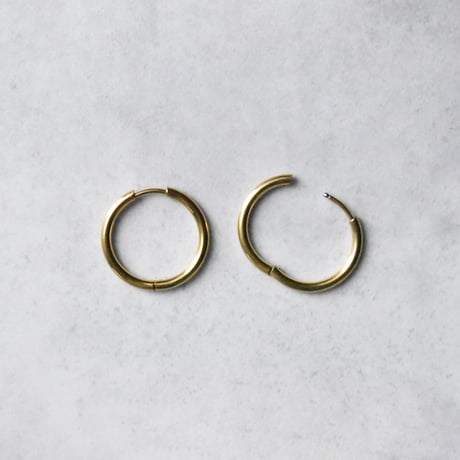 stainless hoop pierce M