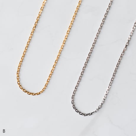 mirror cut necklace