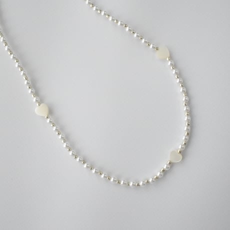 sunlit heart necklace