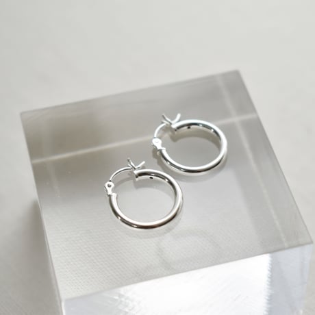silver925 simple hoop pierce M