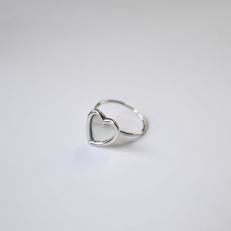 shell heart ring M