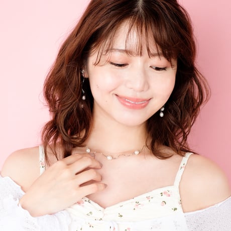 milky cherry necklace