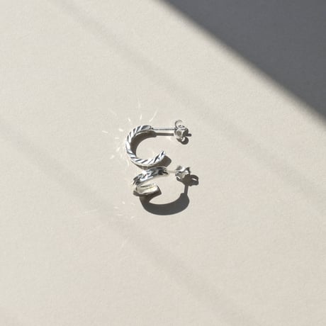 silver925 thick hook pierce
