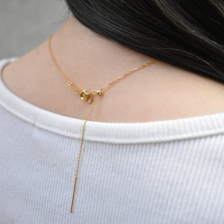 mirror cut necklace
