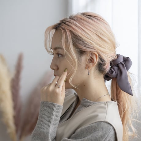 big ribbon 2way hair accessory