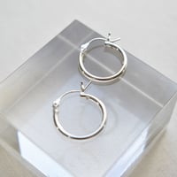 silver925 simple hoop pierce  L