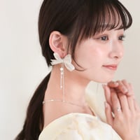fleuret ribbon pierce / earring