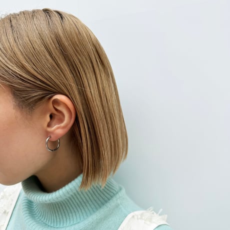 stainless hoop pierce M