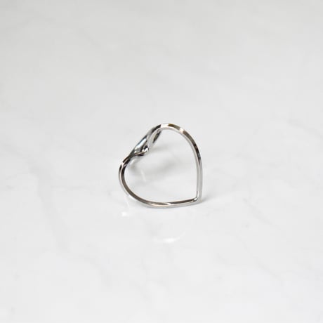 flame heart ear cuff