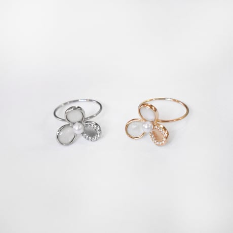 petal clover ring