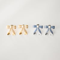 lily ribbon pierce / earring