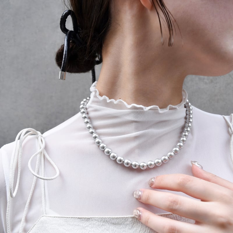 silver925 shell pearl necklace | ISRIE silver925 shell pearl necklace | ISRIE
