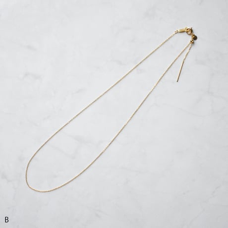 mirror cut necklace