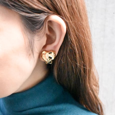 distorted heart pierce / earring