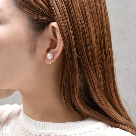 shell pearl earring XS - LL