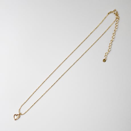 shell heart necklace S