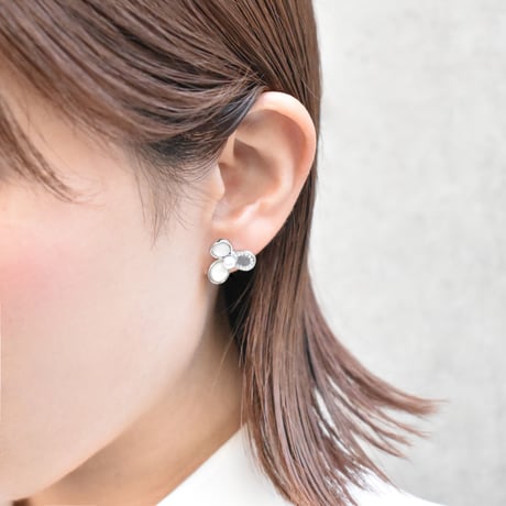 petal clover pierce/earring