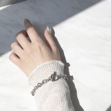 stainless  rugged chain bracelet