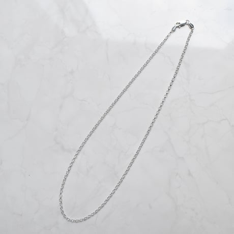 silver925 round chain necklace