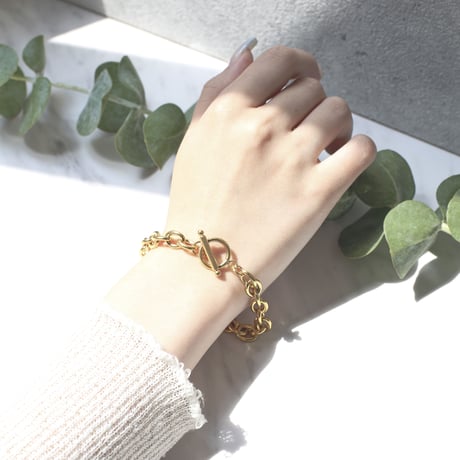 stainless  rugged chain bracelet