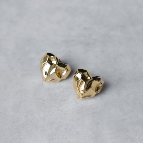 distorted heart pierce / earring