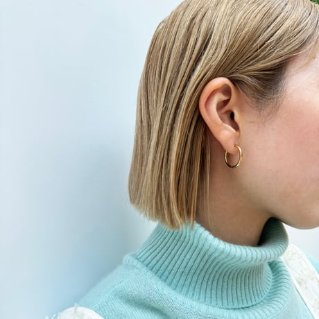 stainless hoop pierce M