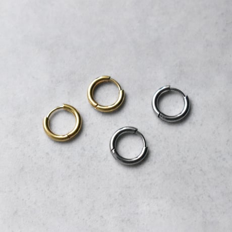 stainless hoop pierce S