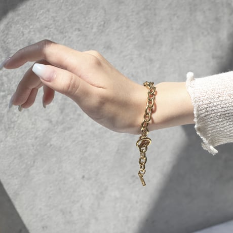 stainless  rugged chain bracelet