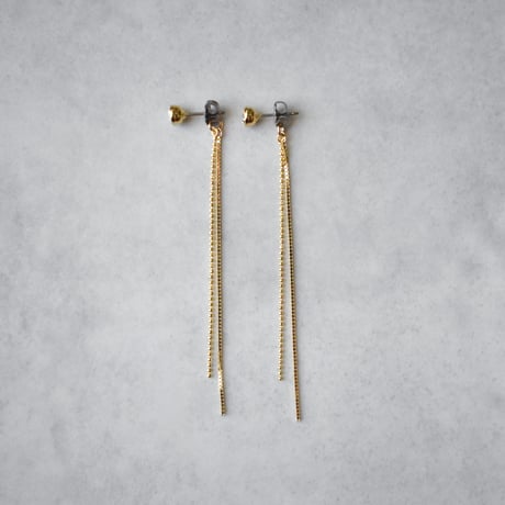 glow long chain pierce / earring A
