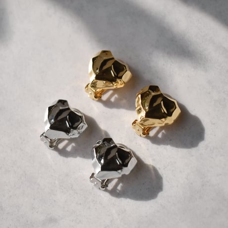 distorted heart pierce / earring