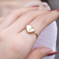 half shell ring
