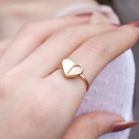 half shell ring
