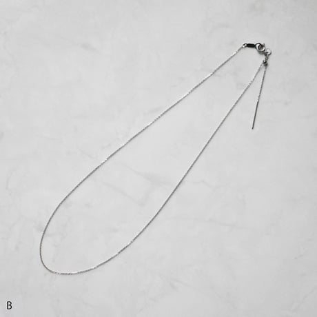 mirror cut necklace