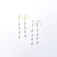 lane baroque glass pearl pierce/earring S