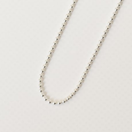 silver925 ball chain necklace