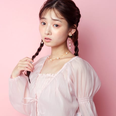 milky cherry necklace